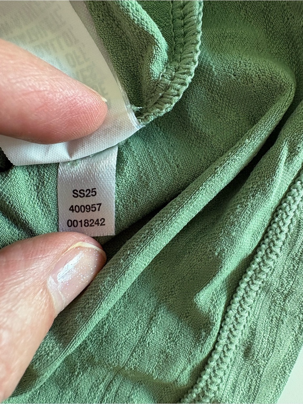 Title Nine Upland Long Sleeve Sun Shirt Medium EUC Sage Green Gorpcore Granola - Picture 10 of 12